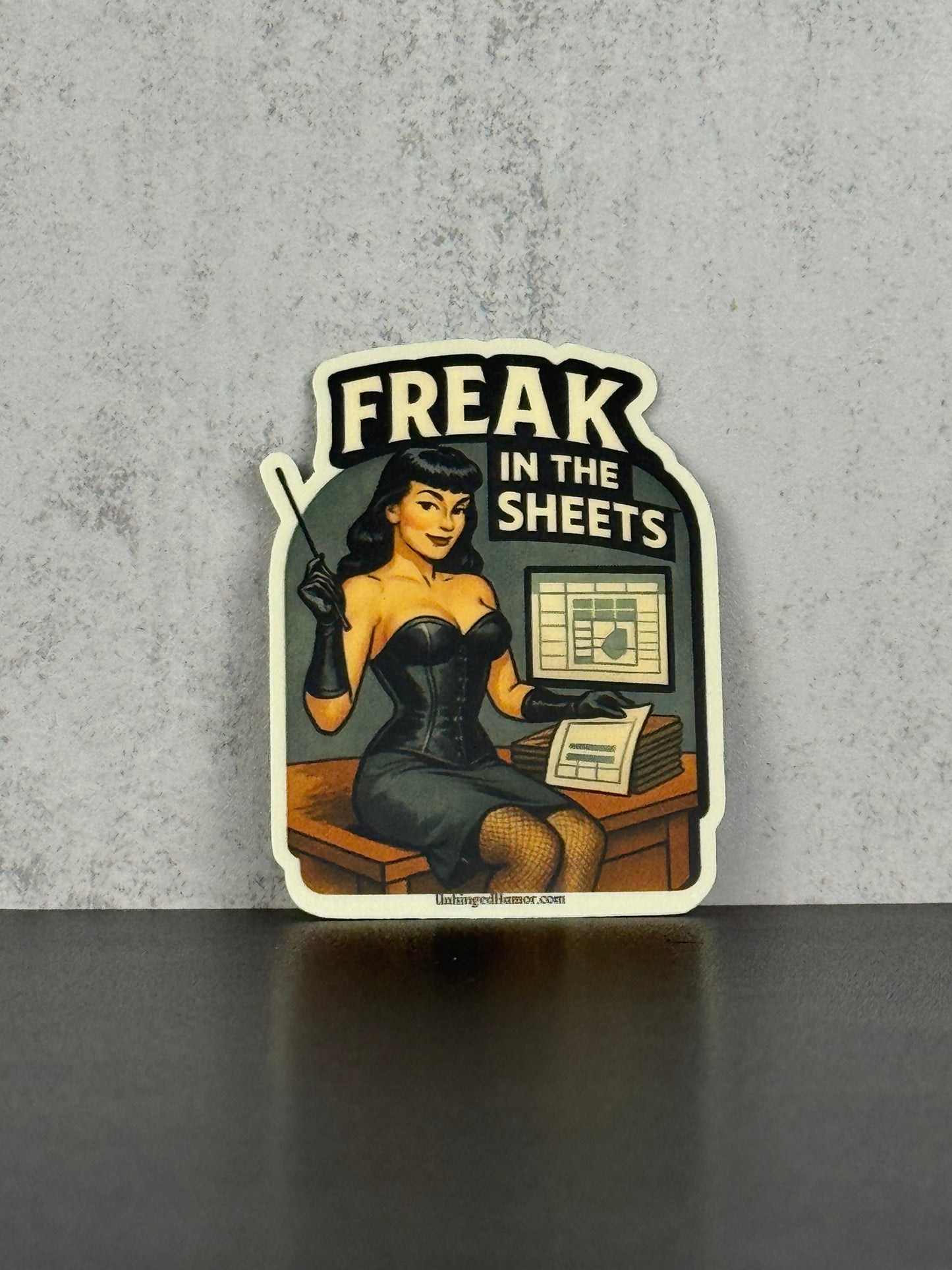 Freak in the Sheets Sticker